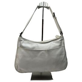Vintage Issey Miyake IM Product Leather Shoulder Bag Early 2000s White