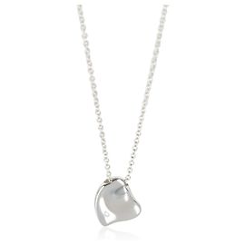 Tiffany & Co. Sterlingsilber Elsa Peretti Kleiner Volles Herz Anhänger