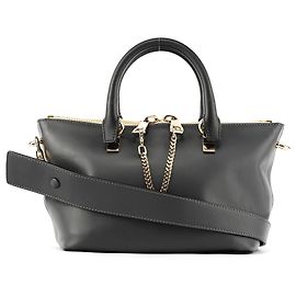 Chloé Borsa 2-Way Baylee in vitello Rosa e Nero