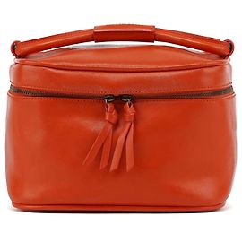 Miu Miu Borsa a mano in pelle arancione