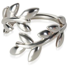 Anillo Tiffany & Co. Paloma Picasso Olive Leaf Bypass en plata esterlina