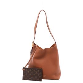 Louis Vuitton Padlock Lowkey Hobo MM Schultertasche in Braun M24974