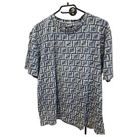 Fendi FF Monogram Cotton T-Shirt