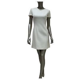 Autre Marque Christian Dior Mini-Kleid aus Wolle in Elfenbein Sz.38 gebraucht