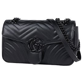 Bolso de hombro Gucci GG Marmont de piel