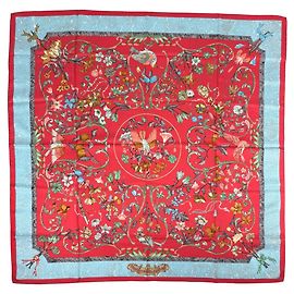 Hermès Foulard Hermes Carre 90 Pierres d' Orient et Occident