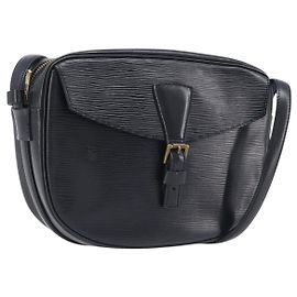LOUIS VUITTON Epi Jeune Fille MM Bolso de Hombro Negro M52152 LV
