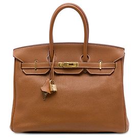 Hermès Brown Togo Birkin Retourne 35