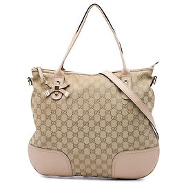 Gucci Princy Hobo Small aus beige GG Canvas