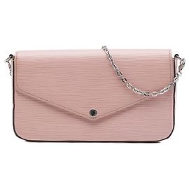 Louis Vuitton Pink Epi Pochette Felicie
