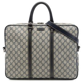 Borsa da lavoro Gucci Beige GG Supreme
