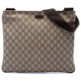 Gucci Beige GG Supreme Crossbody