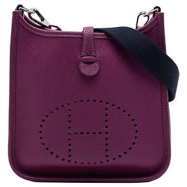 Hermès Purple Clemence Evelyne I 16 Amazone