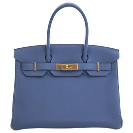 Hermès Blue Togo Birkin Retourne 30
