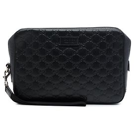Pochette da polso Gucci Black Guccissima