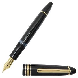 VINTAGE MONTBLANC MEISTERSTUCK 146 PLUME A PISTON NOIR FÜLLEDFEDER