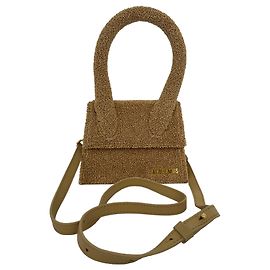 Jacquemus Le Chiquito aus brauner Raffia