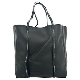 Borsa Balenciaga Everyday Medium Tote Bag in pelle nera
