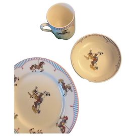 Tiffany & Co. Set di stoviglie Carrousel in porcellana