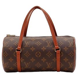 Louis Vuitton Papillon Bolso Cilíndrico Monogram Canvas