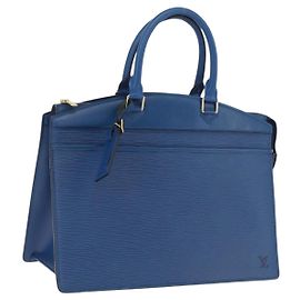 LOUIS VUITTON Epi Riviera Hand Bag Blue M48185 LV