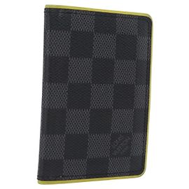 LOUIS VUITTON Damier Graphite Organizer De Poch Card Case N63255 LV
