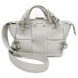 Borsa a mano in pelle Bottega Veneta Maxi Intrecciato The Arco Tool