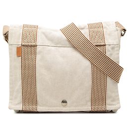 Hermès Beige Canvas Fourre Tout Besace MM
