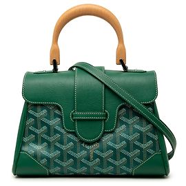 Goyard Green Mini Goyardine Saigon Souple