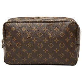 Louis Vuitton Brown Monogram Trousse Toilette 28