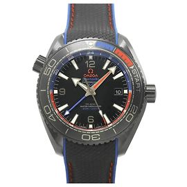 Omega Seamaster Planet Ocean 600M Co-Axial GMT Deep Black