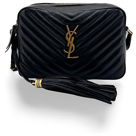 Autre Marque Saint Laurent Lou Camera Matelasse Chevron Leather Small