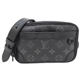 Louis Vuitton Monogram Eclipse Alpha Wearable Wallet Shoulder Bag