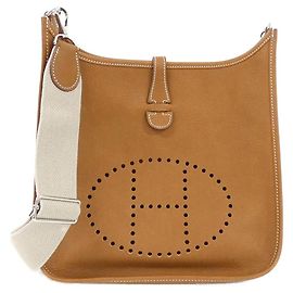 Hermès Borsa a tracolla Hermes Evelyne3 PM Barenia Faubourg