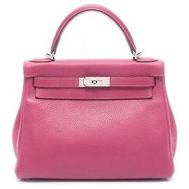 Hermès Sac à main Hermes Kelly28 en cuir de veau
