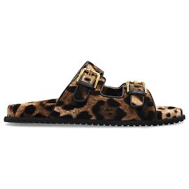 Dolce & Gabbana Ciabatte con stampa animalier