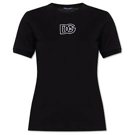 Dolce & Gabbana T-Shirt mit besticktem Logo