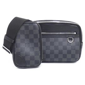 Louis Vuitton Scott Messenger Damier Graphite Schultertasche