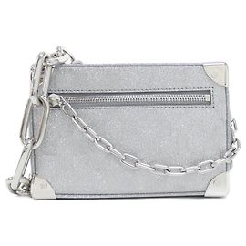 Bolso de hombro Louis Vuitton Damier Glitter Mini Soft Trunk