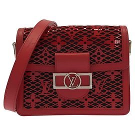 Borsa a spalla MINI Louis Vuitton Monogram Lace Dauphine