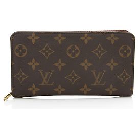 Louis Vuitton Vintage Monogram Canvas Porte Monnaie Zippy Wallet