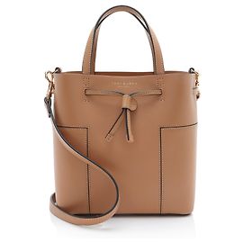 Bolso Bucket Pequeño Tory Burch Leather Block T