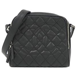 Chanel Schultertasche aus genarbtem Kalbsleder