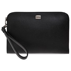 Borsa Dolce & Gabbana in pelle saffiano nera