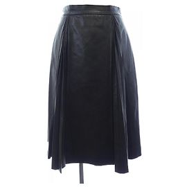 Falda Gucci negra de textil