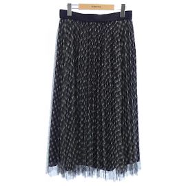 Autre Marque Falda negra Hiroko Koshino