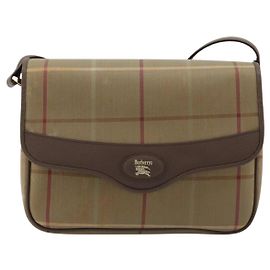 Burberry Nova Check Canvas and Leather