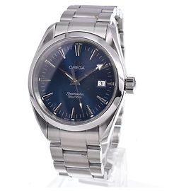 Omega Seamaster Aqua Terra 150M Quartz Stainless Steel with Diamond Markers and Mother of Pearl 36