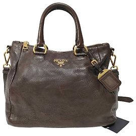 Borsa Tote Convertibile Prada Vitello Daino Vitello Daino Medium
