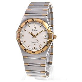 Omega Constellation Quartz Stainless Steel and Yellow Gold 34